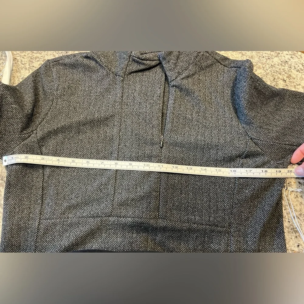 Kyodan Outdoors Dark Gray Half-Zip Pullover Size Large